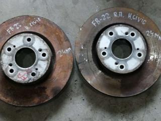 диск тормозной передний Honda Civic 9 поколение 2013, 2.2 л., дизель, МКПП, хетчбэк 5 дв.