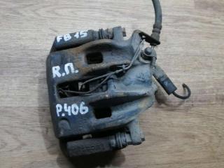 суппорт передний правый Peugeot 406 1 поколение [рестайлинг] 2000, 2.0 л., дизель, МКПП, седан