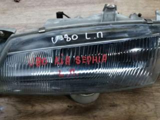 фара левая Kia Sephia 1 поколение [рестайлинг] 1998, 1.5 л., бензин, АКПП, хетчбэк 5 дв.