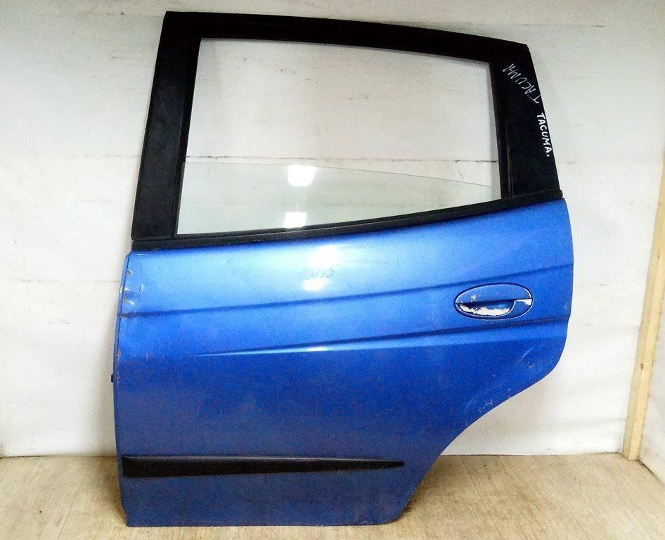 стеклоподъемник электрический задний левый Daewoo Tacuma 1 поколение 2003, голубой - фото №1