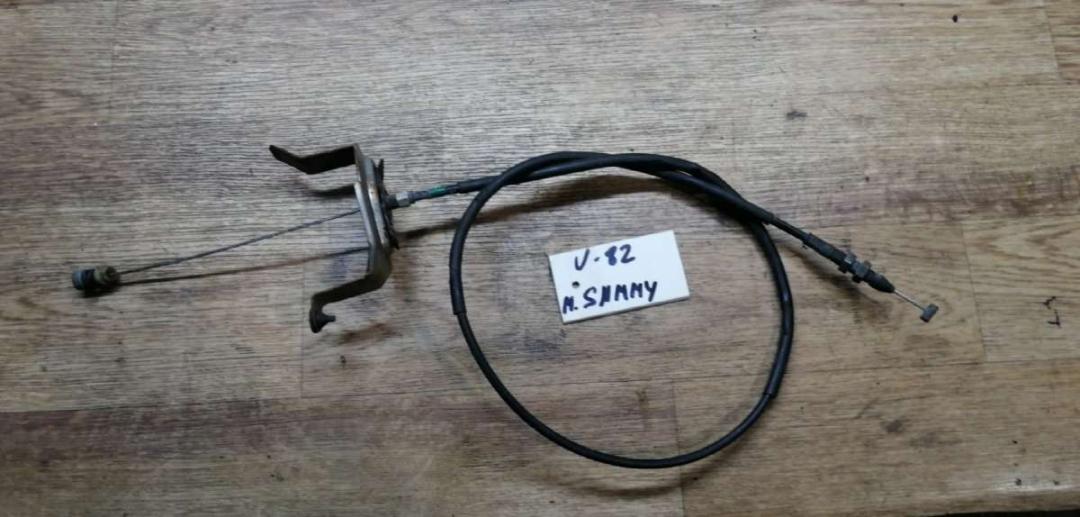 трос газа Nissan Sunny N14 1992, 1.6 л., бензин, МКПП, седан - фото №1