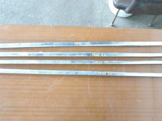 Молдинг стекла двери передней левой наружный Peugeot 607 1 поколение 2003