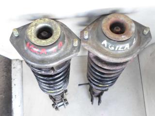 стойка передняя левая Opel Agila 1 поколение (A) 2003, 1.0 л., бензин