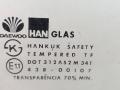 стекло двери передней правой Daewoo Lanos T100 1999, 1.5 л., i, бензин, 5МКПП, бордовый, хетчбэк 5 дв., передний привод - фото №2