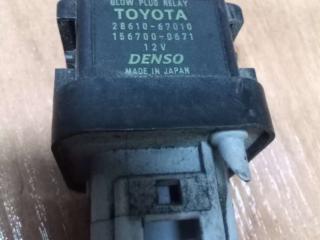 реле накала свечей Toyota Avensis 2 2007, 2.0 л., дизель, 2861067010, 1567000671