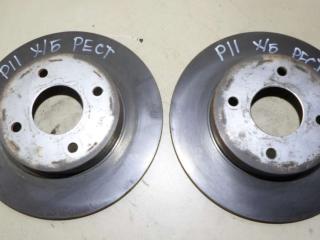 диск тормозной задний Nissan Primera P11 [рестайлинг] 2001