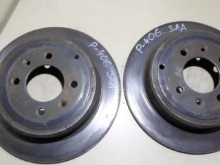 диск тормозной задний Peugeot 406 1 поколение [рестайлинг] 2000