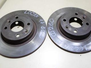 диск тормозной передний Renault Logan 1 2010