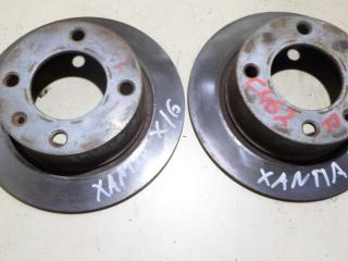диск тормозной задний Citroen Xantia 1 поколение [рестайлинг] 1998