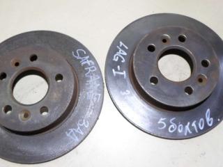 диск тормозной задний Renault Laguna 1 поколение [рестайлинг] 1999