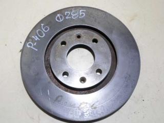 диск тормозной передний Peugeot 406 1 поколение [рестайлинг] 2002