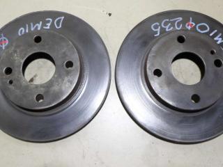 диск тормозной передний Mazda Demio DW [рестайлинг] 2002