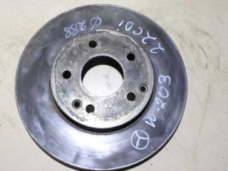диск тормозной передний Mercedes-Benz C-Класс W203/S203/CL203 2003