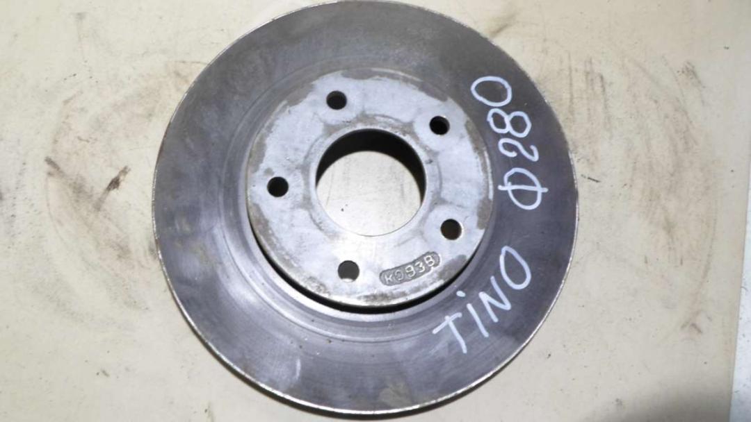 диск тормозной передний Nissan Almera Tino V10 2002 - фото №1