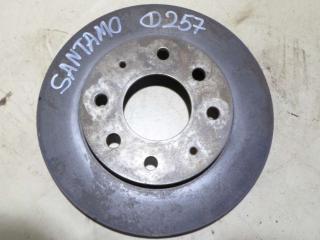 диск тормозной передний Hyundai Santamo 1 поколение 1999