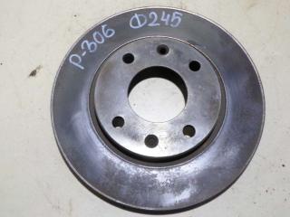диск тормозной передний Peugeot 306 1 поколение [рестайлинг] 2002