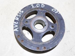 шкив коленвала Toyota Avensis 2 2007, 2.0 л., дизель