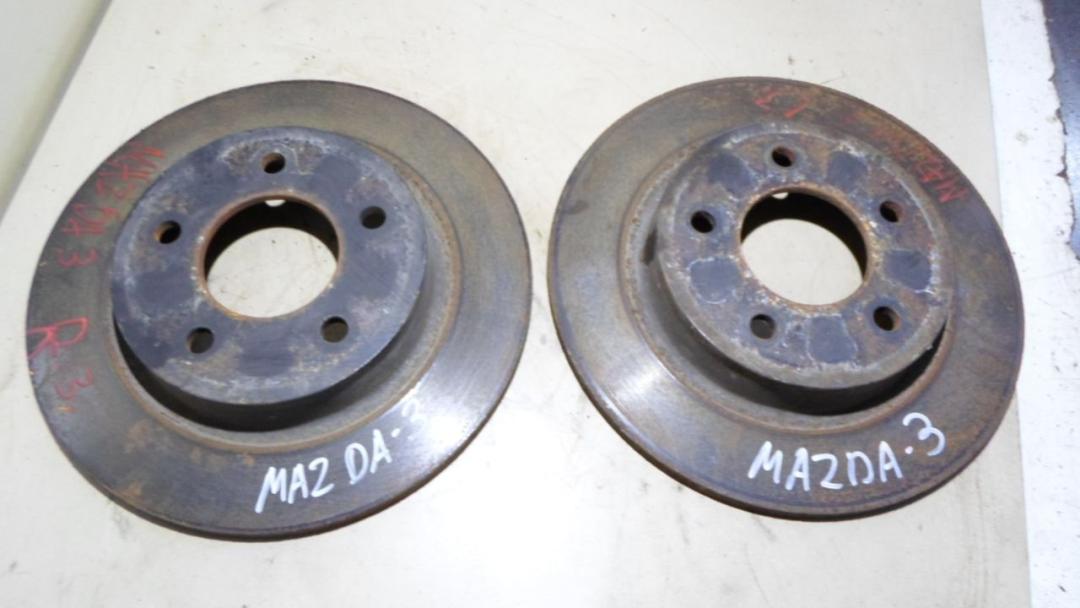 диск тормозной задний Mazda 3 BK 2005 - фото №1