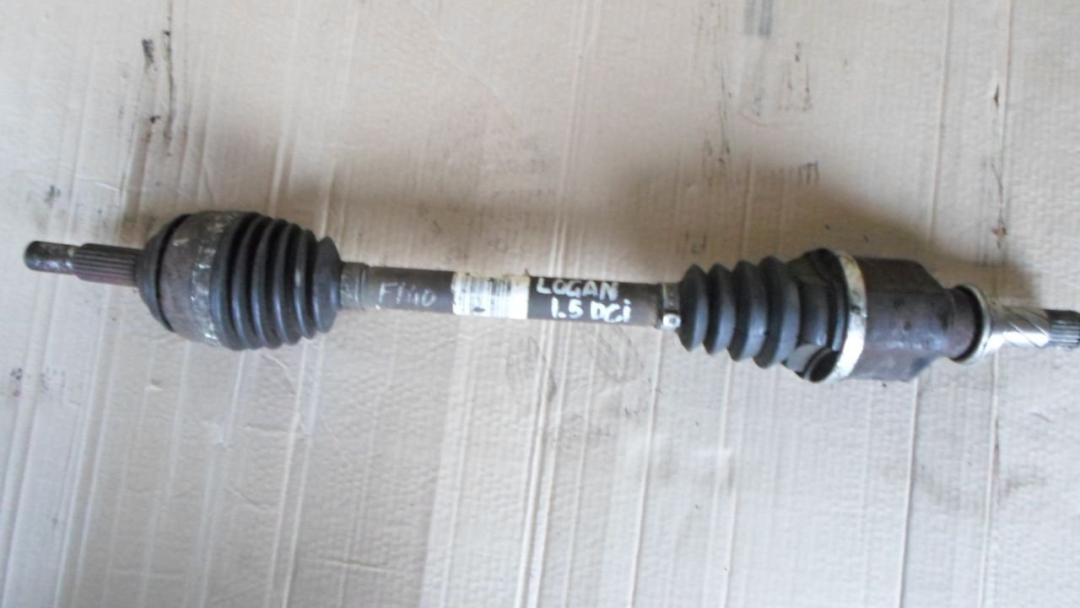полуось передняя левая (приводной вал, ШРУС) Renault Logan 1 поколение 2008, 1.5 л., DCi, дизель - фото №1
