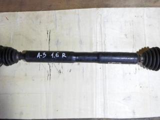 полуось передняя правая (приводной вал, ШРУС) Audi A3 8L 2000, 1.6 л., i, бензин