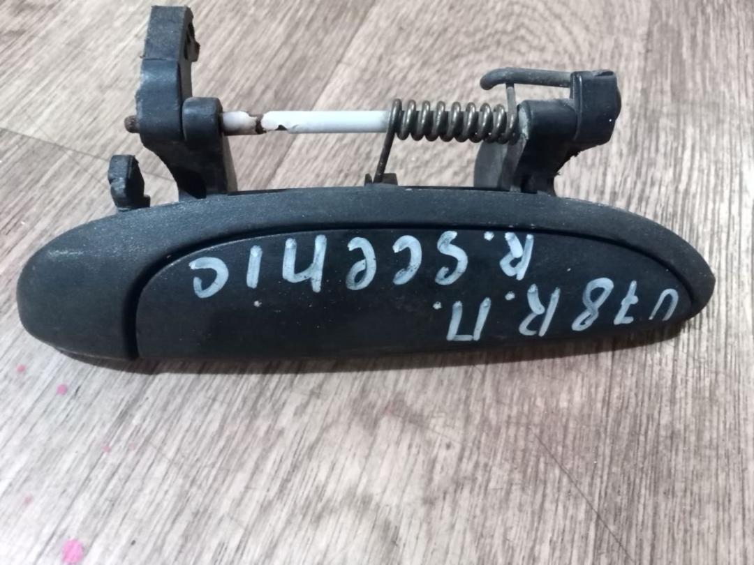 ручка наружная передняя правая Renault Scenic 1 поколение 1998, 2.0 л., бензин, МКПП, минивэн - фото №1
