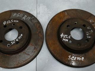 диск тормозной передний Renault Scenic 1 поколение [рестайлинг] 2001, 1.9 л., DCi, дизель, МКПП, минивэн