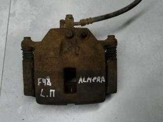 суппорт передний левый Nissan Almera Tino V10 2000, 1.8 л., бензин, МКПП, минивэн