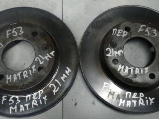 диск тормозной передний Hyundai Matrix 1 поколение [рестайлинг] 2005, 1.5 л., CRDi, дизель, МКПП, хетчбэк 5 дв.