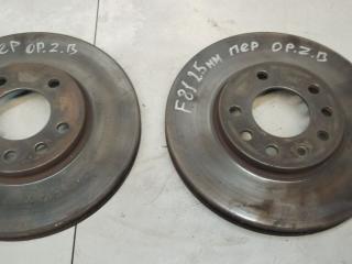 диск тормозной передний Opel Zafira B 2005, 1.8 л., бензин, МКПП, минивэн