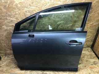 дверь передняя левая Citroen C4 1 поколение [рестайлинг] 2009, 1.6 л., дизель, МКПП, хетчбэк 5 дв.