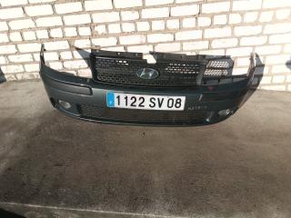 бампер передний Hyundai Matrix 1 поколение [рестайлинг] 2005, 1.5 л., CRDi, дизель, МКПП, хетчбэк 5 дв.