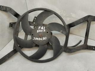 вентилятор радиатора Dacia Sandero 1 поколение 2010, 1.4 л., бензин, МКПП, хетчбэк 5 дв.