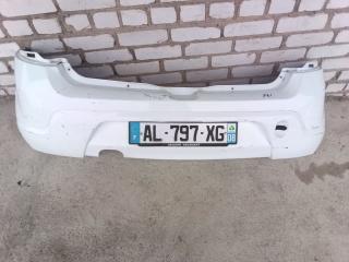 бампер задний Dacia Sandero 1 поколение 2010, 1.4 л., бензин, МКПП, хетчбэк 5 дв.