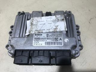 блок управления двигателем Citroen C4 1 поколение [рестайлинг] 2009, 1.6 л., дизель, МКПП, хетчбэк 5 дв.