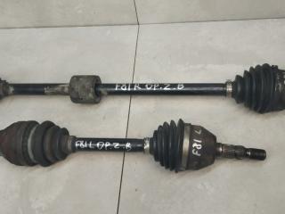 полуось передняя левая (приводной вал, ШРУС) Opel Zafira B 2005, 1.8 л., бензин, МКПП, минивэн