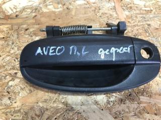 ручка наружная передняя левая Chevrolet Aveo T250 [рестайлинг] 2010, 1.2 л., бензин, МКПП, хетчбэк 5 дв.