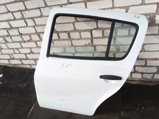 дверь задняя левая Dacia Sandero 1 поколение 2010, 1.4 л., бензин, МКПП, хетчбэк 5 дв.