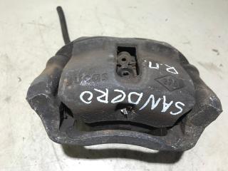 суппорт передний правый Dacia Sandero 1 поколение 2010, 1.4 л., бензин, МКПП, хетчбэк 5 дв.