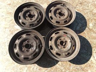 диск штампованный Mazda 323 BJ 1998, 1.8 л., бензин, МКПП, хетчбэк 5 дв.