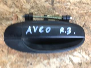 ручка наружная задняя правая Chevrolet Aveo T250 [рестайлинг] 2010, 1.2 л., бензин, МКПП, хетчбэк 5 дв.