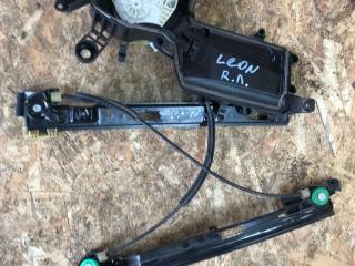 стеклоподъемник электрический передний правый SEAT Leon 2 поколение [рестайлинг] 2010, 1.9 л., дизель, МКПП, хетчбэк 5 дв.