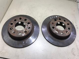 диск тормозной задний SEAT Leon 2 поколение [рестайлинг] 2010, 1.9 л., дизель, МКПП, хетчбэк 5 дв.