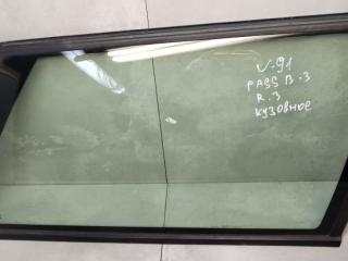 стекло кузовное боковое правое Volkswagen Passat B3 1992, 1.9 л., дизель, МКПП, универсал