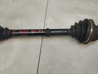 полуось передняя правая (приводной вал, ШРУС) Audi 80 B4 1994, 2.6 л., бензин