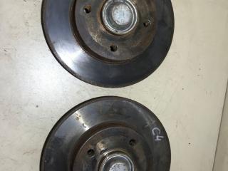 диск тормозной задний Citroen C4 1 поколение [рестайлинг] 2009, 1.6 л., дизель, МКПП, хетчбэк 5 дв.