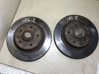 диск тормозной задний Renault Laguna 2 поколение [рестайлинг] 2006, 1.9 л., дизель, МКПП, хетчбэк 5 дв.