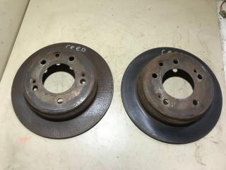 диск тормозной задний Kia Ceed 1 поколение 2008, 1.6 л., дизель, хетчбэк 5 дв.