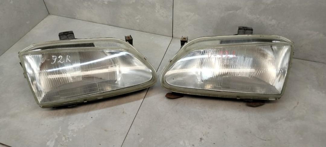Фара передняя (комплект) Renault Megane 1 поколение 1998, 1.6 л., бензин, МКПП, хетчбэк 5 дв. - фото №1
