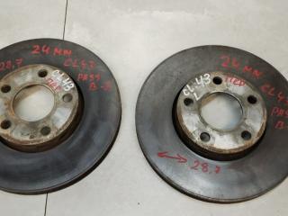 диск тормозной передний Volkswagen Passat B5 [рестайлинг] 2002, 1.6 л., бензин, универсал