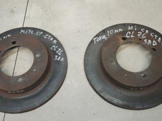 диск тормозной задний Mitsubishi Space Star 1 поколение [рестайлинг] 2003, 1.8 л., бензин, МКПП, минивэн